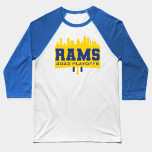 Rams 2023 Playoffs Baseball T-Shirt